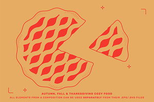 Thanksgiving Vector Illustrations