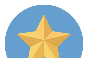 Yellow star icon