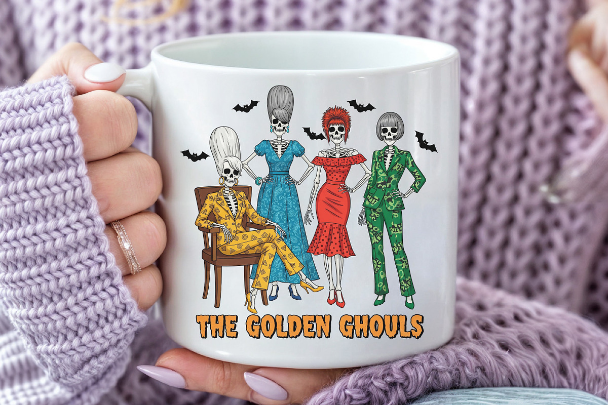 The Golden Ghouls Girls Halloween, an Illustration by Craft Nest (Photo 6 of 7)