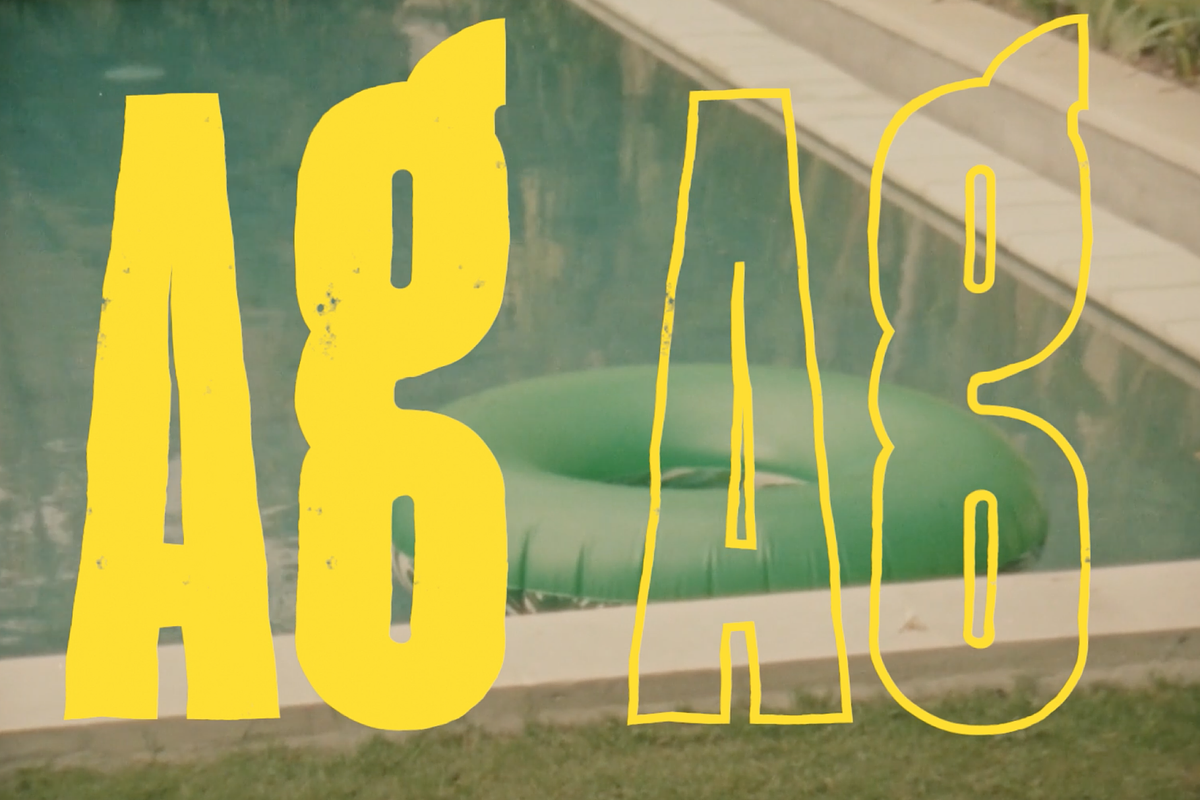 Animated Font Agharti, a Font by That That Creative (Photo 3 of 9)