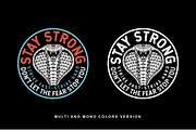 Cobra Snake Vector Editable Badge, a Branding & Logo Template by cd-design.co (Thumbnail 2 of 3)