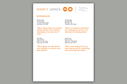 Nurse Resume, Cover Letter Template, a Resume Template by Scribbled Napkin Design (Thumbnail 5 of 5)
