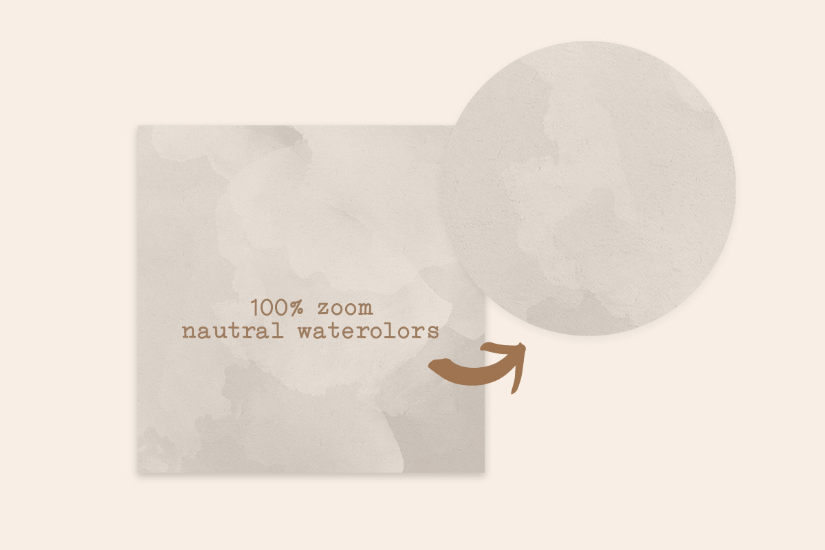 Neutral | Watercolor Textures, a Texture Graphic by Jennadesigns (Photo 7 of 10)