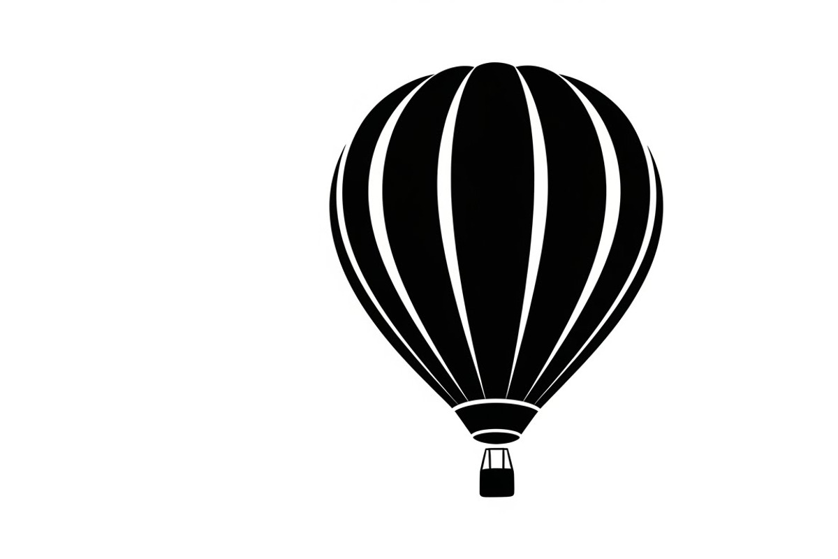 hot air balloon silhouettes, an Illustration by Amazin_art (Photo 24 of 31)