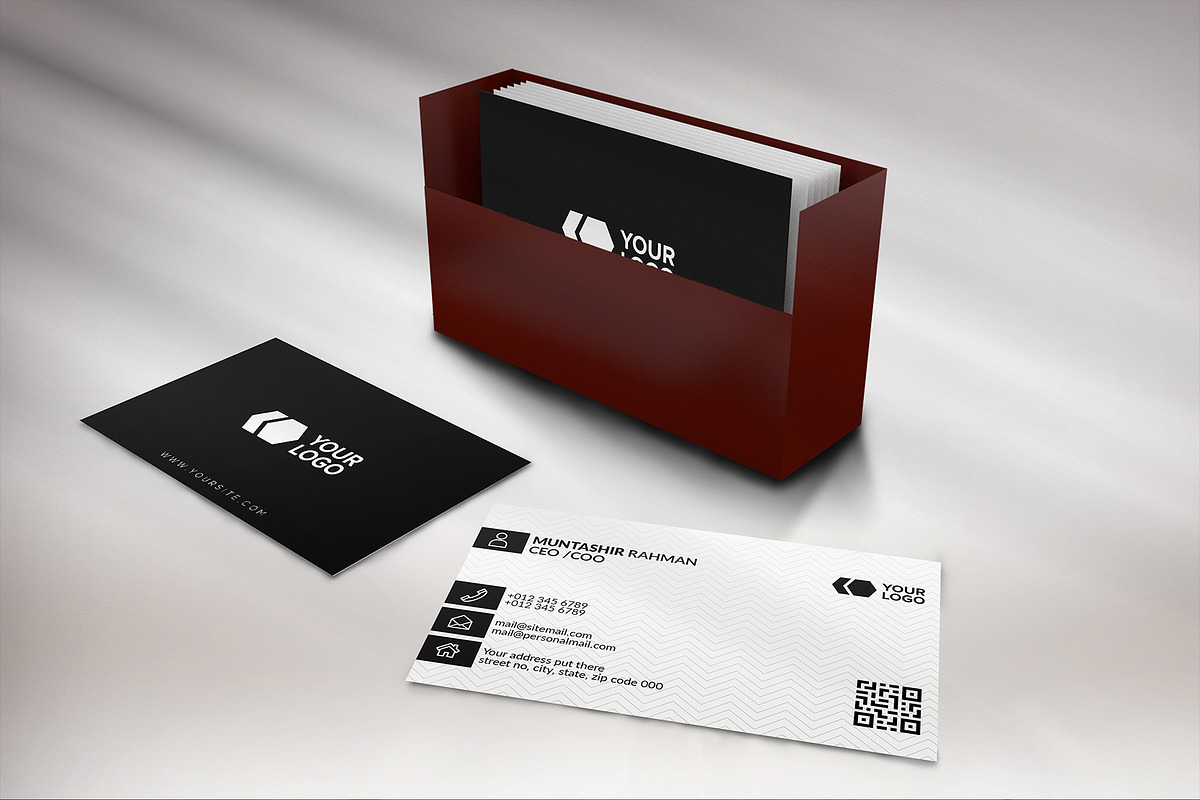 Minimal Business Card, a Business Card Template by Botpixel.Studio (Photo 3 of 3)