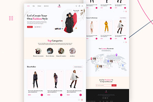 Ecommerce Landing Page Design