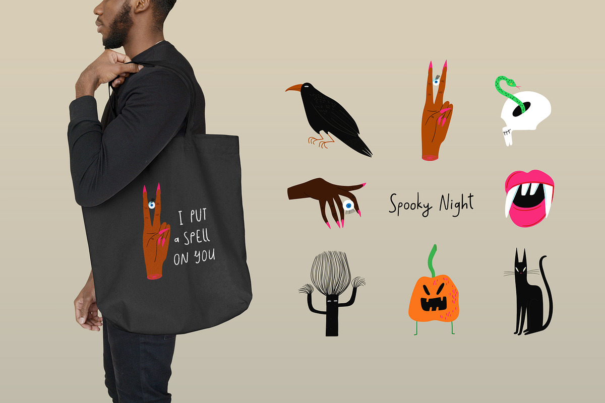 Halloween Spooky Stories, an Object Graphic by Annakniaz (Photo 5 of 13)
