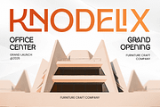 Calgen Display Iconic Branding Font, a Sans Serif Font by TokoPress (Thumbnail 4 of 13)