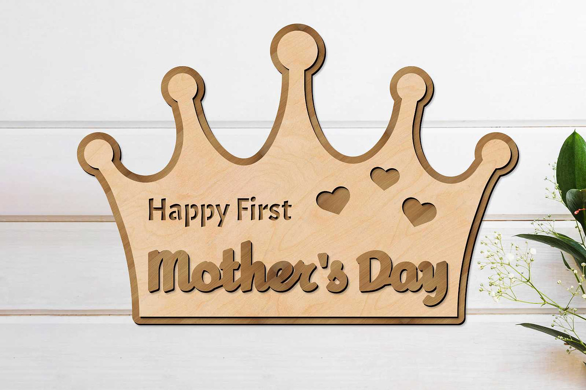 Mother's Day SET Multilayer Panels, a Templates & Theme by LaserCutano (Photo 8 of 11)