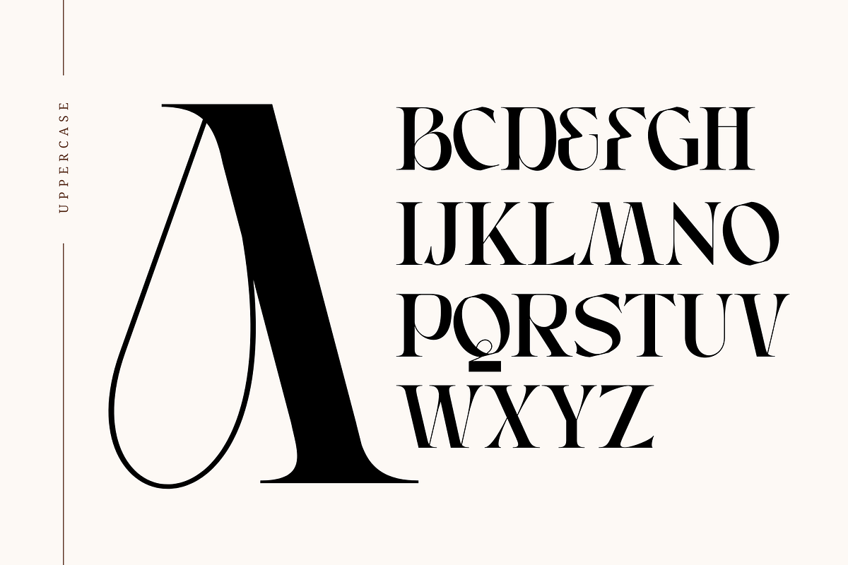 Faghe Modern - Elegant Logo Font, a Serif Font by Nirmana Visual (Photo 4 of 10)