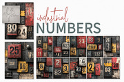 Industrial Numbers, a Decorative Illustration by rileyBgraphics (Thumbnail 1 of 6)