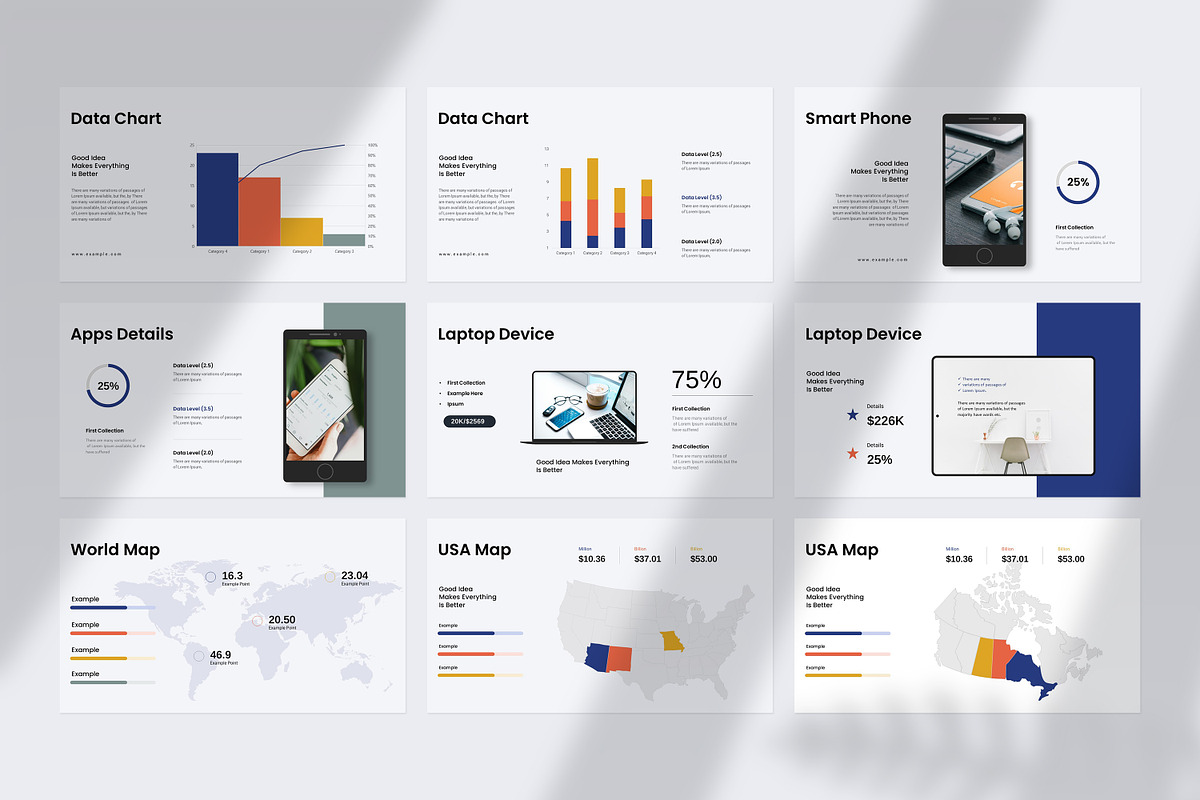 Business Pitch Deck Template, a Presentation Template by slidestock55 (Photo 14 of 16)