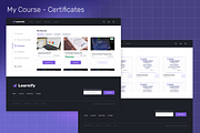 Modern E-Learning Platform UI Kit, an UI Kit Template by Bixproducts (Thumbnail 8 of 8)