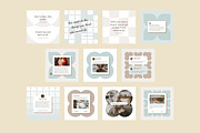 Instagram Template Canva Post Mint, a Social Media Template by Keikoya (Thumbnail 8 of 11)