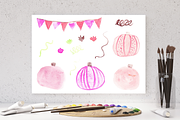 70% OFF watercolor clipart bundle, an Illustration by Pinkinks (Thumbnail 8 of 9)