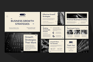 Business Growth Presentation, a Templates & Theme by studiogstock