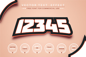 Fresh Sticker - Editable Text Effect