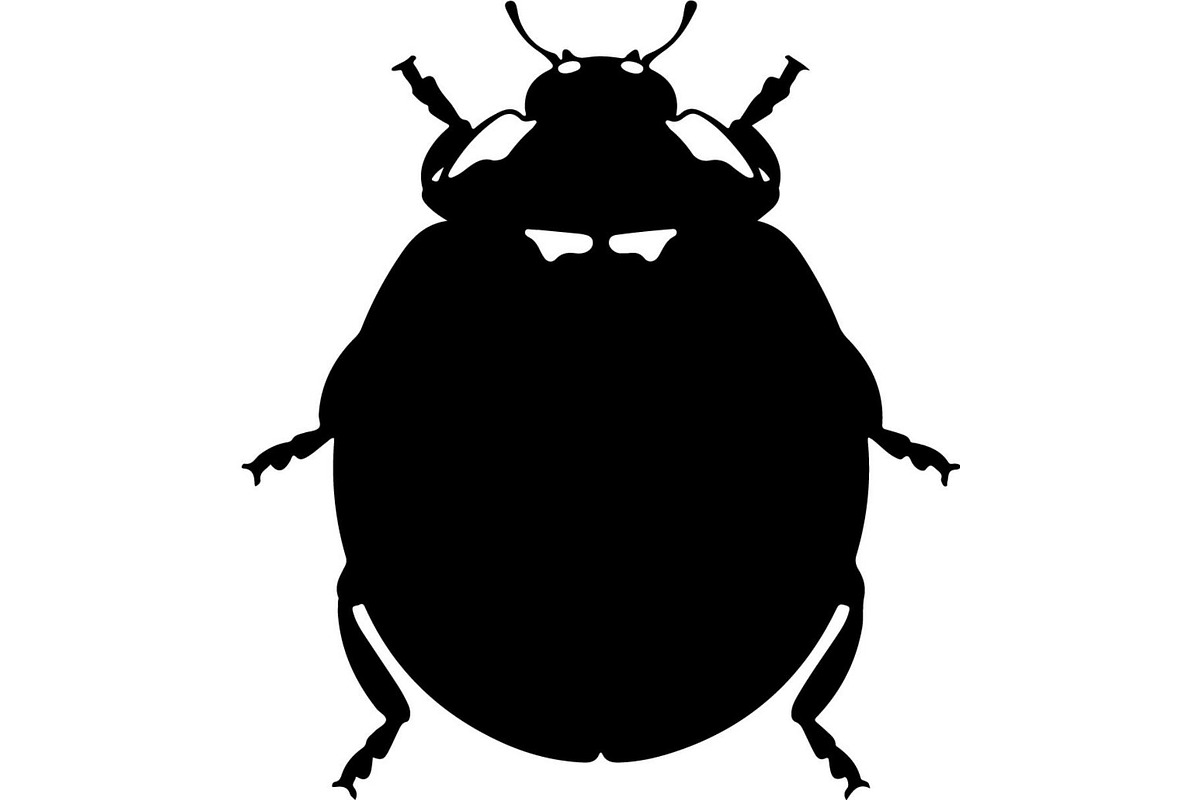 Ladybug Silhouette, an Object Graphic by Designer_Momina (Photo 20 of 20)