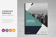 Company Profile Template V5, a Brochure Template by SamiSimply7 (Thumbnail 1 of 9)