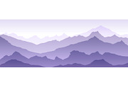 mountains illustration vector, a Texture Illustration by Rommeo79 (Thumbnail 6 of 8)