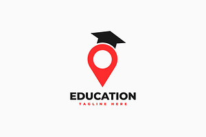 Map Education Logo Template, a Branding & Logo Template by Zeer Graphic