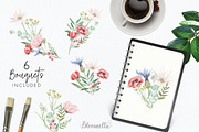 Wildflower Florals Poppies Flowers, an Object Graphic by Bloomella (Thumbnail 4 of 7)