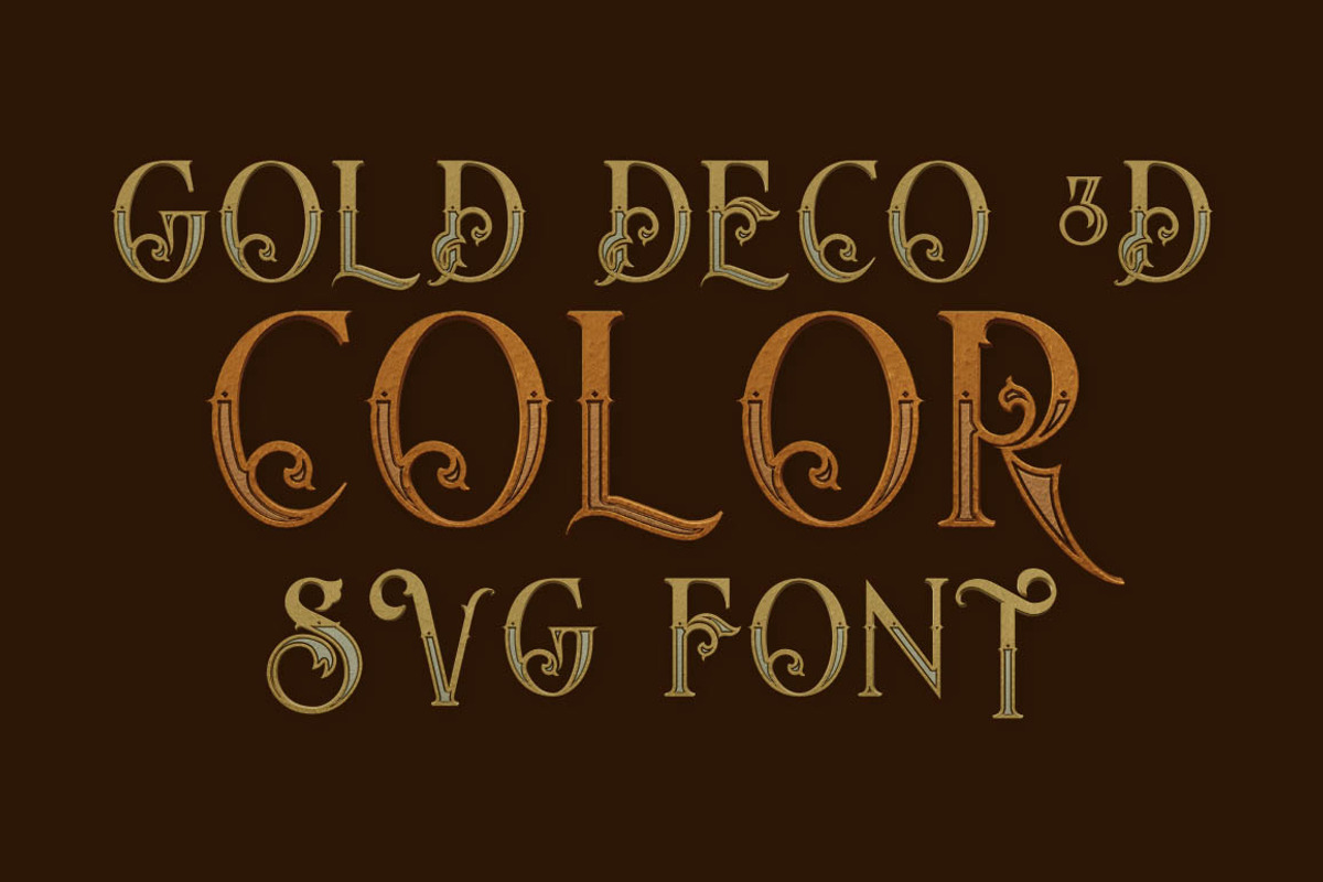 10 Color SVG Fonts 1 preview 4