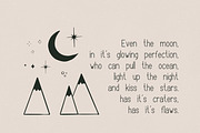 Moonchild font duo, a Sans Serif Font by elvinova (Thumbnail 8 of 9)