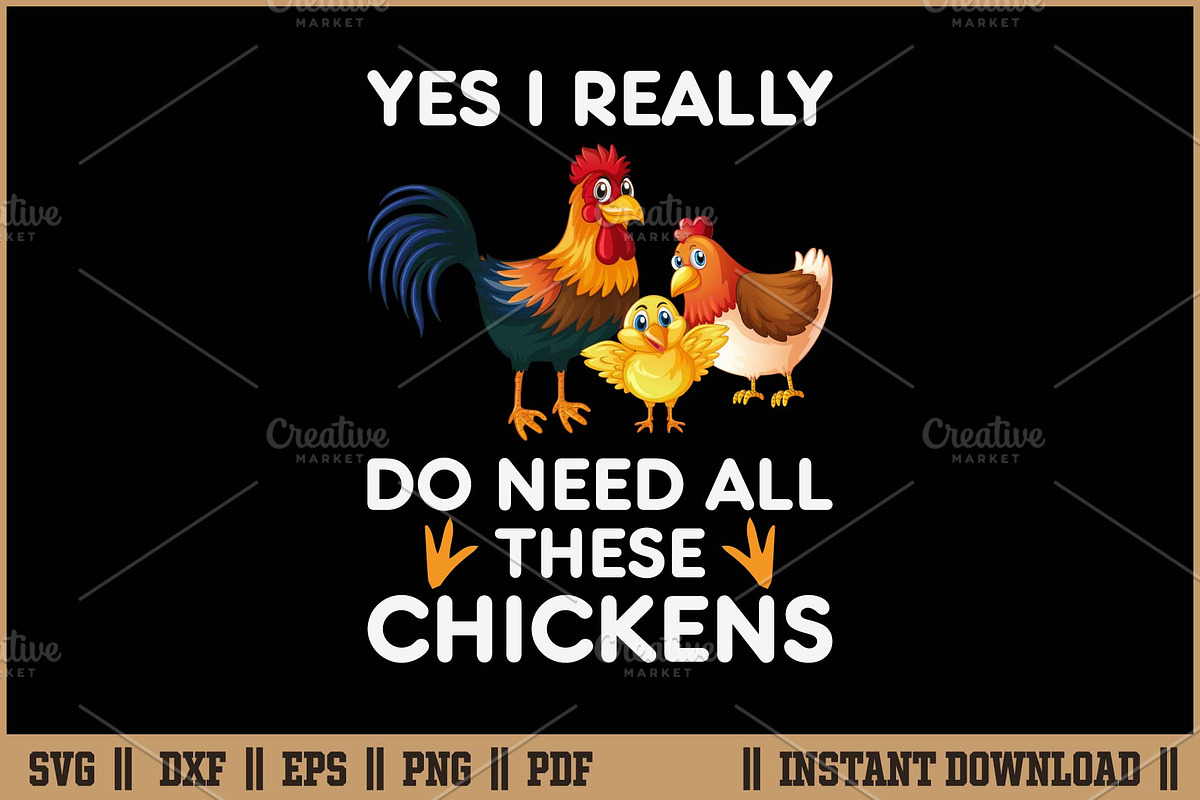 Yes I Really Do Need All These SVG, an Illustration by Handy Arts Studio (Photo 1 of 3)
