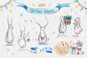 Watercolour Christmas collection, a Decorative Illustration by Peace ART (Thumbnail 4 of 7)