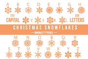 Christmas Snowflakes Dingbats Font, a Symbol Font by Minimalartstudio (Thumbnail 2 of 3)
