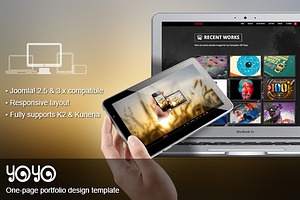 JSN YoYo - A flexible One-page Theme