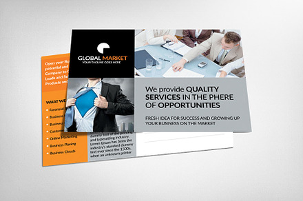 Recruiter Postcard Template, a Card Template by graphicforest