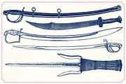 Vintage sword and armor illustration, a Technology Illustration by Mr Vintage (Thumbnail 6 of 13)