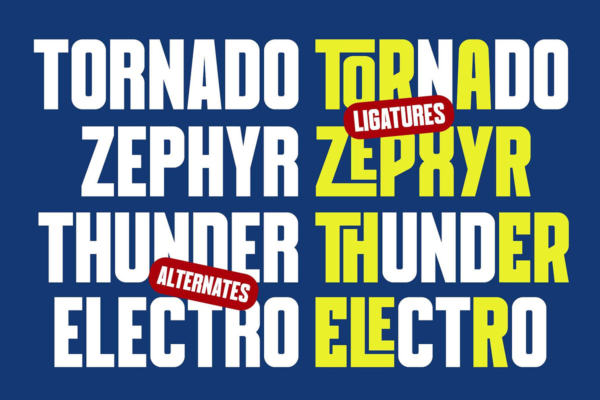 Burghen - Modern Condensed, a Sans Serif Font by Novitype (Photo 9 of 14)