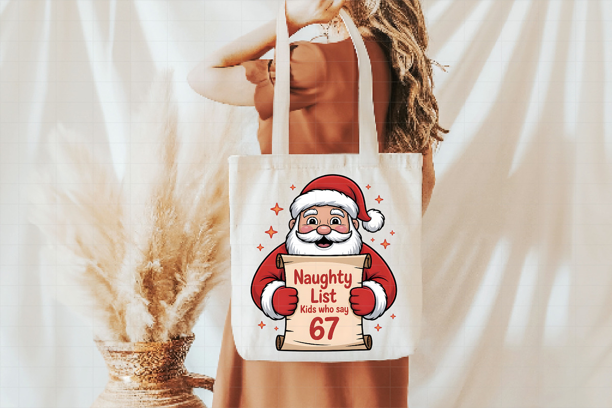 Naughty List Kids who say 67, an Illustration by Daily.Designs (Photo 4 of 5)
