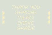 Sunfair | Slanted Sans Serif Font, a Handwritten Font by Amber Morgan (Thumbnail 6 of 6)
