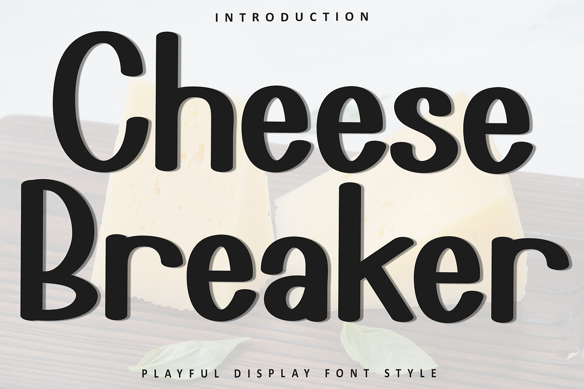 Cheese Breaker, a Script Font by InermediaSTUDIO (Photo 1 of 8)