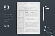 Resume/CV, a Resume Template by Atakana (Thumbnail 1 of 7)