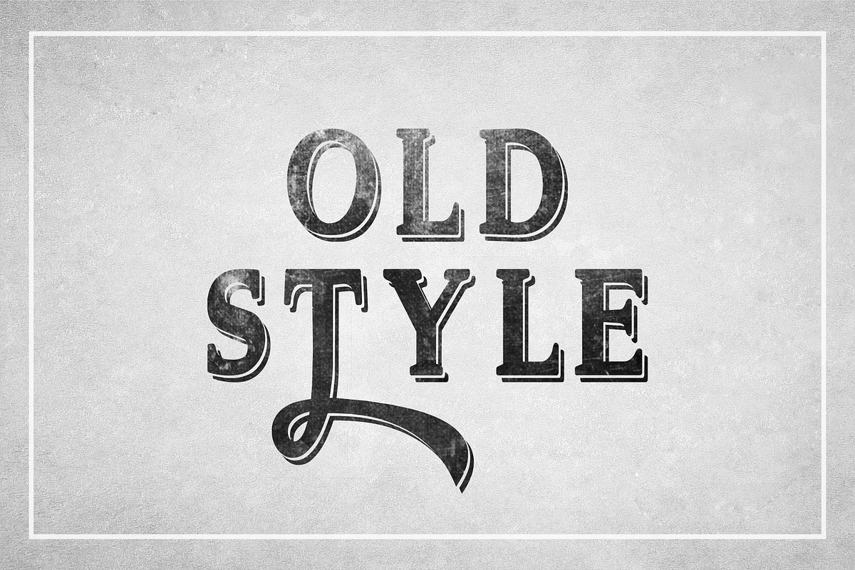 Delayne - Vintage Typeface preview 5