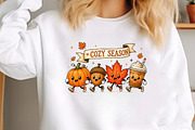 Cozy Season Fall Pumpkin Autumn, a Seasonal Illustration by CraftArtStudio (Thumbnail 3 of 4)
