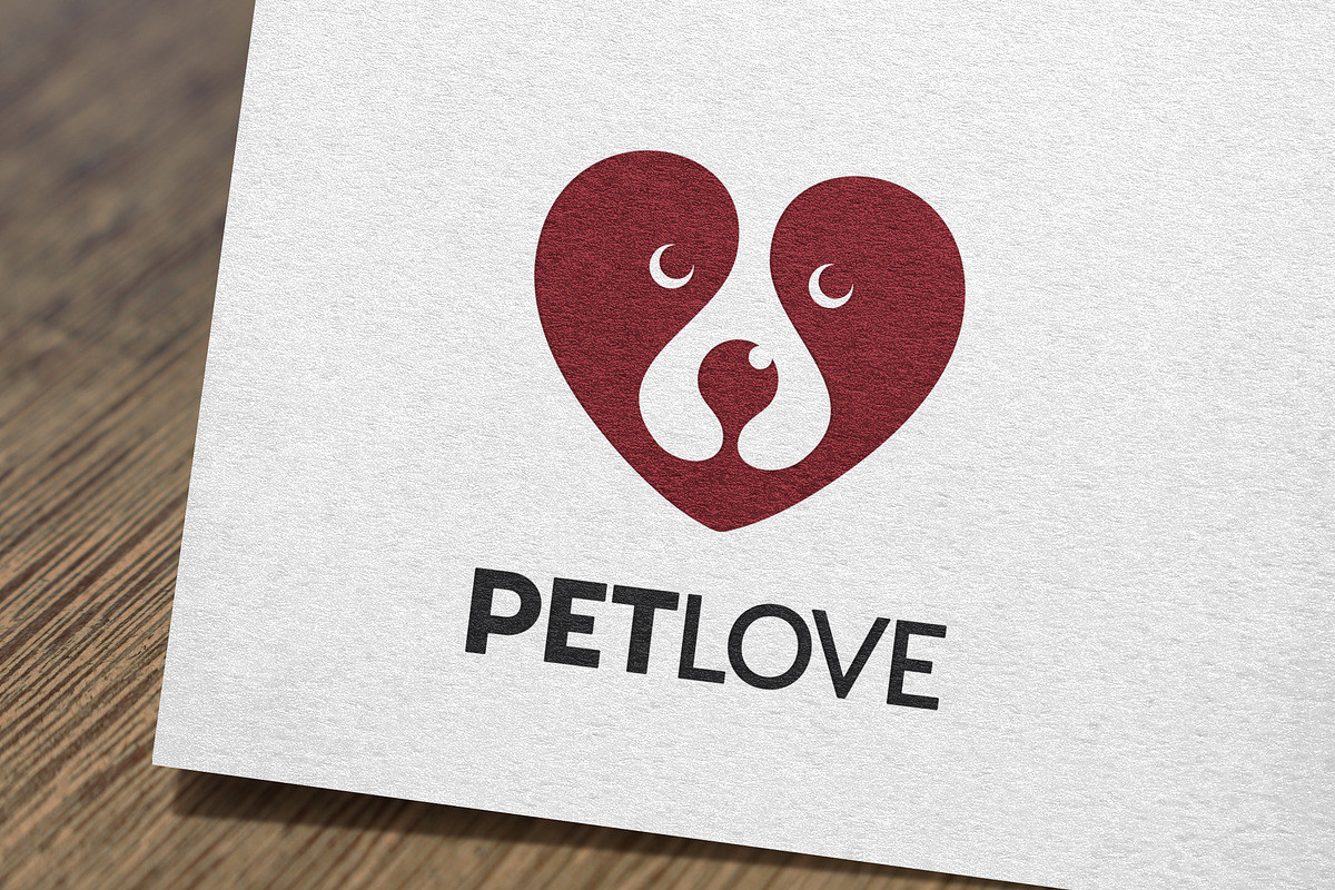 Pet Love Logo, a Branding & Logo Template by IKarGraphics (Photo 1 of 4)
