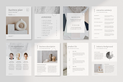 Business Plan Template Canva, a Presentation Template by frommakertomaker (Thumbnail 2 of 10)