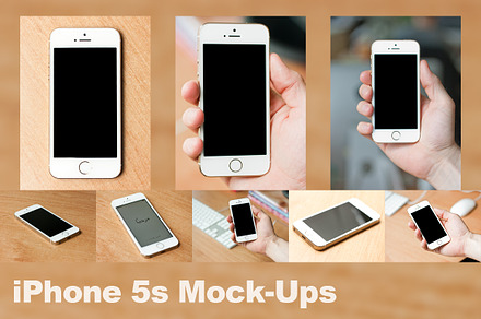 iPhone 5s Mock-Ups