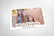Merry Christmas Greeting Card, a Card Template by graphicforest (Thumbnail 3 of 3)