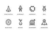 96 Science icons, an Outline Icon by vectorstank (Thumbnail 6 of 14)