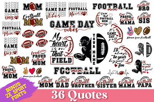 Football Quotes Bundle & Bonus