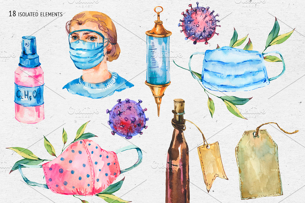 Healthcare medical equipment clipart, a Healthcare Illustration by Belusuab (Photo 3 of 7)