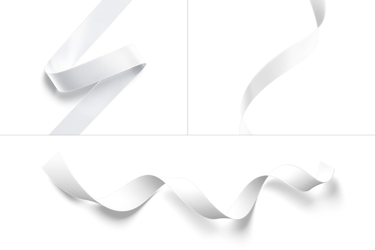 Ribbon Mockups Set, a Packaging Mockup by rebrandy (Photo 4 of 13)