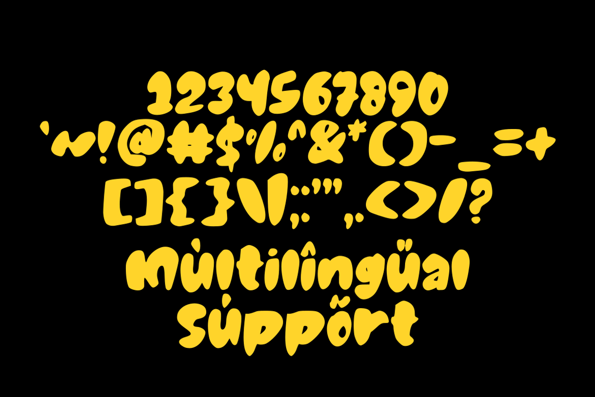 Mileh - Display Font, a Handwritten Font by GFRcreative (Photo 3 of 4)
